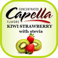 Capella Kiwi Strawberry with Stevia (Ківі Полуниця зі Стевією) 30 мл